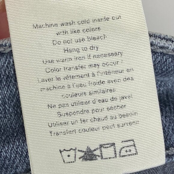 RAG & Bone Nina High Waist Ankle Skinny Jeans Grey Universe Size 25 Crop Denim - Picture 9 of 14